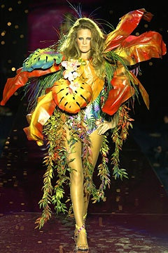 Julien Macdonald fashion show for Spring/Summer 2003