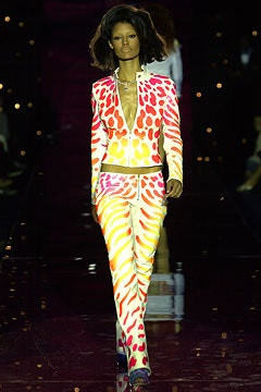 Julien Macdonald fashion show for Spring/Summer 2003