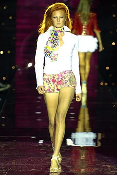Julien Macdonald fashion show for Spring/Summer 2003