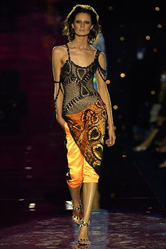 Julien Macdonald fashion show for Spring/Summer 2003