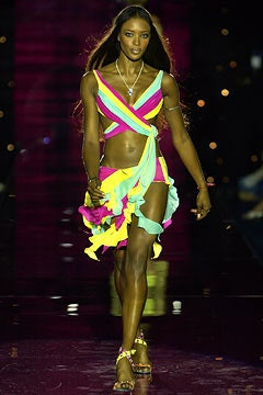 Julien Macdonald fashion show for Spring/Summer 2003