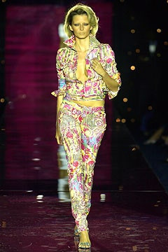 Julien Macdonald fashion show for Spring/Summer 2003