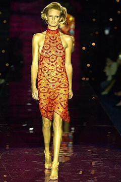 Julien Macdonald fashion show for Spring/Summer 2003