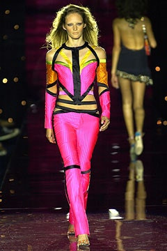 Julien Macdonald fashion show for Spring/Summer 2003