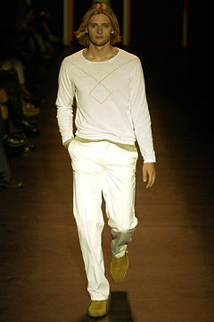 Kenneth Cole New York fashion show for Spring/Summer 2003