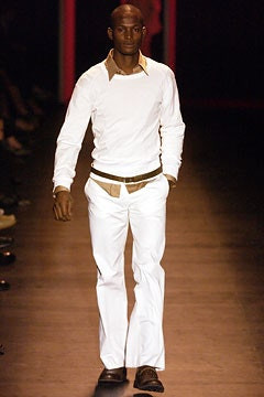 Kenneth Cole New York fashion show for Spring/Summer 2003