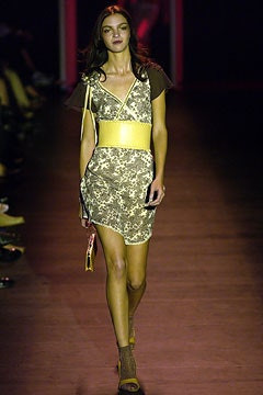 Kenneth Cole New York fashion show for Spring/Summer 2003
