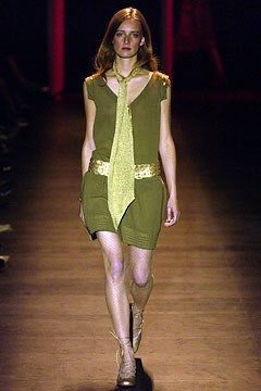 Kenneth Cole New York fashion show for Spring/Summer 2003