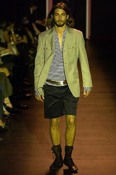Kenneth Cole New York fashion show for Spring/Summer 2003