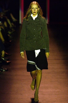 Kenneth Cole New York fashion show for Spring/Summer 2003