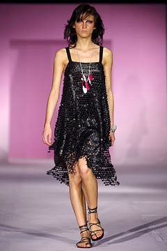 Markus Lupfer fashion show for Spring/Summer 2003