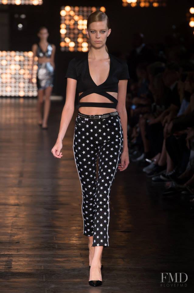 Lexi Boling featured in  the Diesel Black Gold fashion show for Spring/Summer 2015