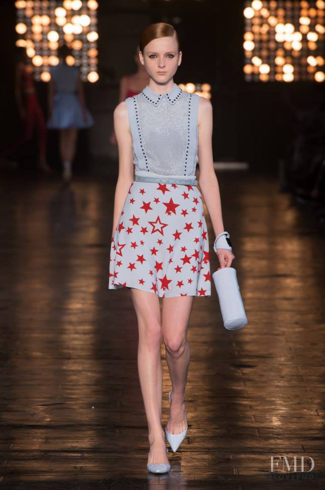 Madison Stubbington featured in  the Diesel Black Gold fashion show for Spring/Summer 2015