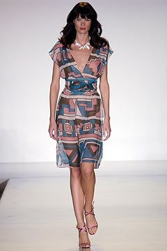 Matthew Williamson fashion show for Spring/Summer 2003