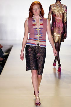 Matthew Williamson fashion show for Spring/Summer 2003