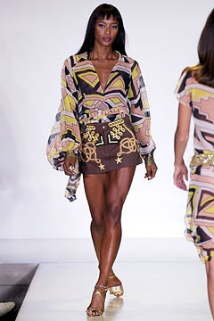 Matthew Williamson fashion show for Spring/Summer 2003