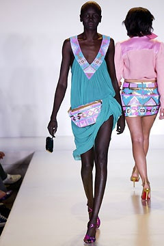Matthew Williamson fashion show for Spring/Summer 2003