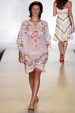Matthew Williamson fashion show for Spring/Summer 2003
