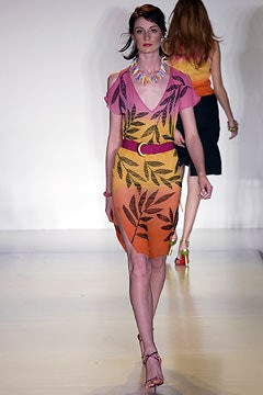 Matthew Williamson fashion show for Spring/Summer 2003