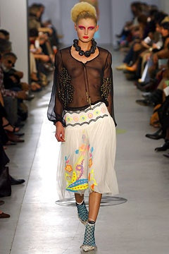 Maurizio Pecoraro fashion show for Spring/Summer 2003