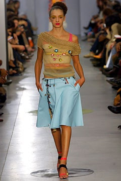 Maurizio Pecoraro fashion show for Spring/Summer 2003