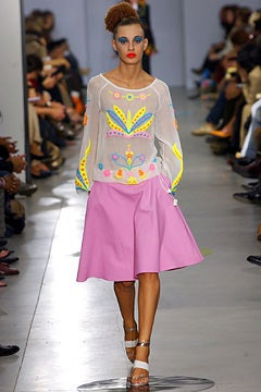 Maurizio Pecoraro fashion show for Spring/Summer 2003