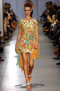 Maurizio Pecoraro fashion show for Spring/Summer 2003