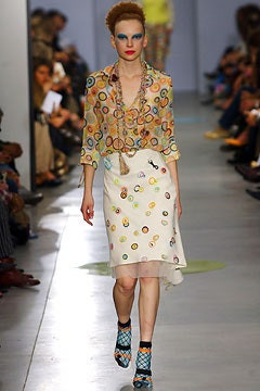 Maurizio Pecoraro fashion show for Spring/Summer 2003