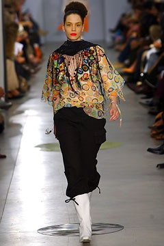 Maurizio Pecoraro fashion show for Spring/Summer 2003