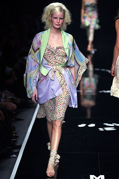 Moschino fashion show for Spring/Summer 2003