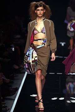 Moschino fashion show for Spring/Summer 2003