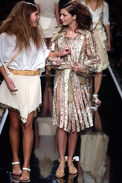 Moschino fashion show for Spring/Summer 2003