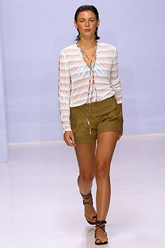 Peter Som fashion show for Spring/Summer 2003