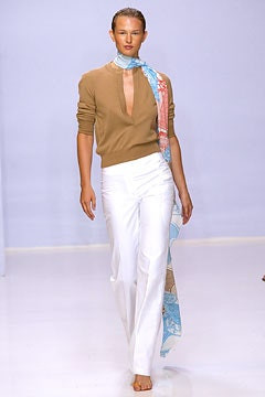 Peter Som fashion show for Spring/Summer 2003