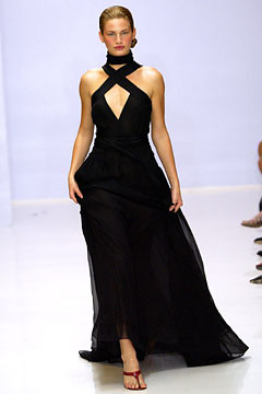 Peter Som fashion show for Spring/Summer 2003