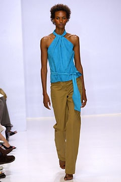 Peter Som fashion show for Spring/Summer 2003