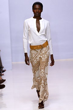 Peter Som fashion show for Spring/Summer 2003