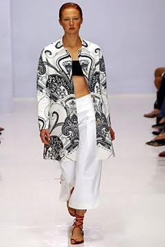 Peter Som fashion show for Spring/Summer 2003
