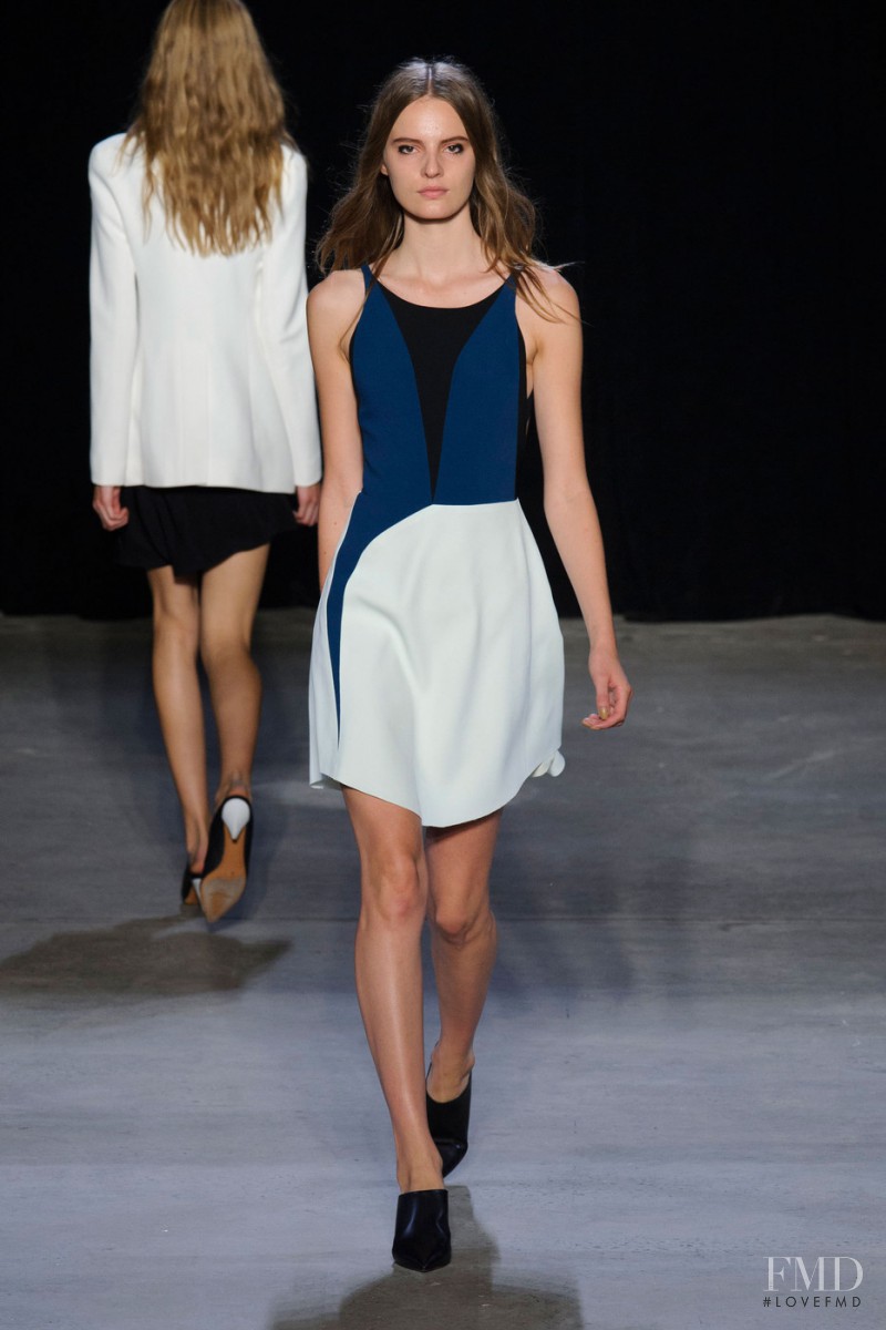 Tilda Lindstam featured in  the Narciso Rodriguez fashion show for Spring/Summer 2015