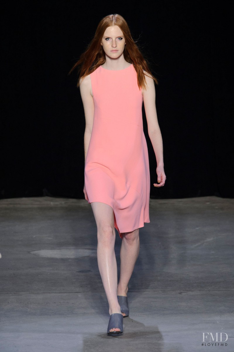 Magdalena Jasek featured in  the Narciso Rodriguez fashion show for Spring/Summer 2015