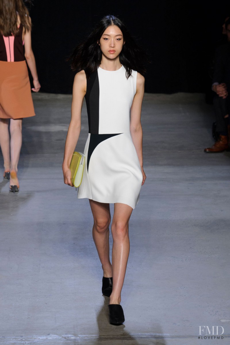 So Ra Choi featured in  the Narciso Rodriguez fashion show for Spring/Summer 2015
