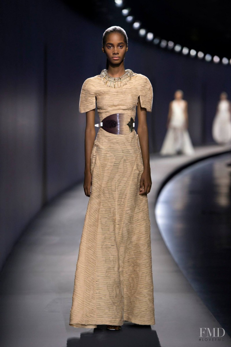 Tami Williams featured in  the Vionnet fashion show for Spring/Summer 2015