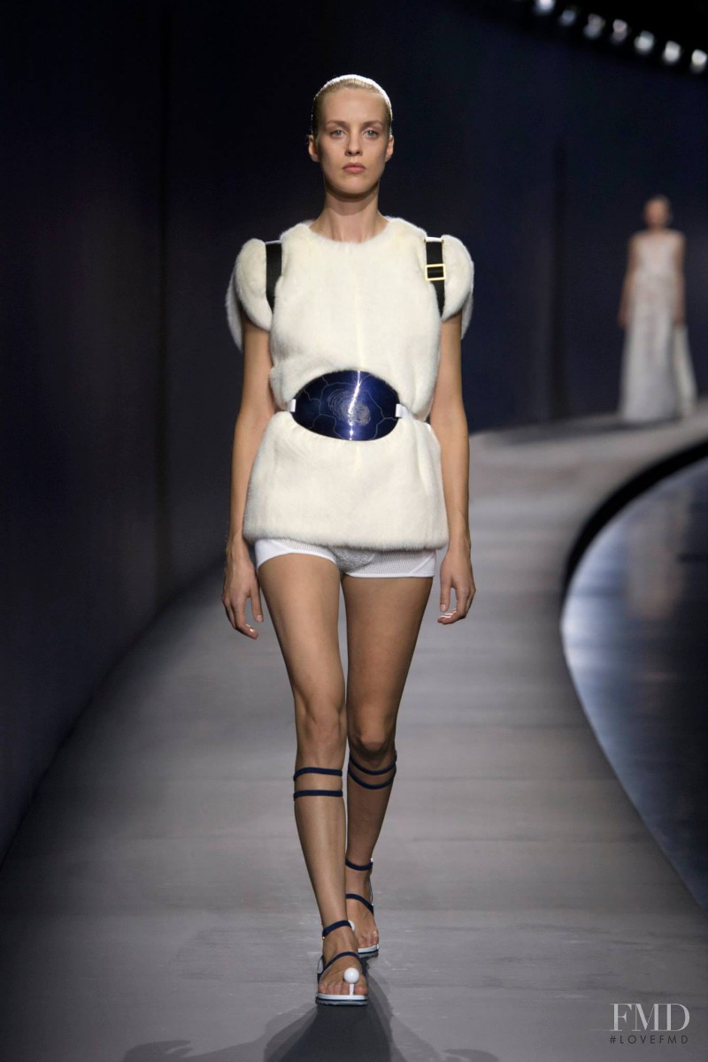Julia Frauche featured in  the Vionnet fashion show for Spring/Summer 2015