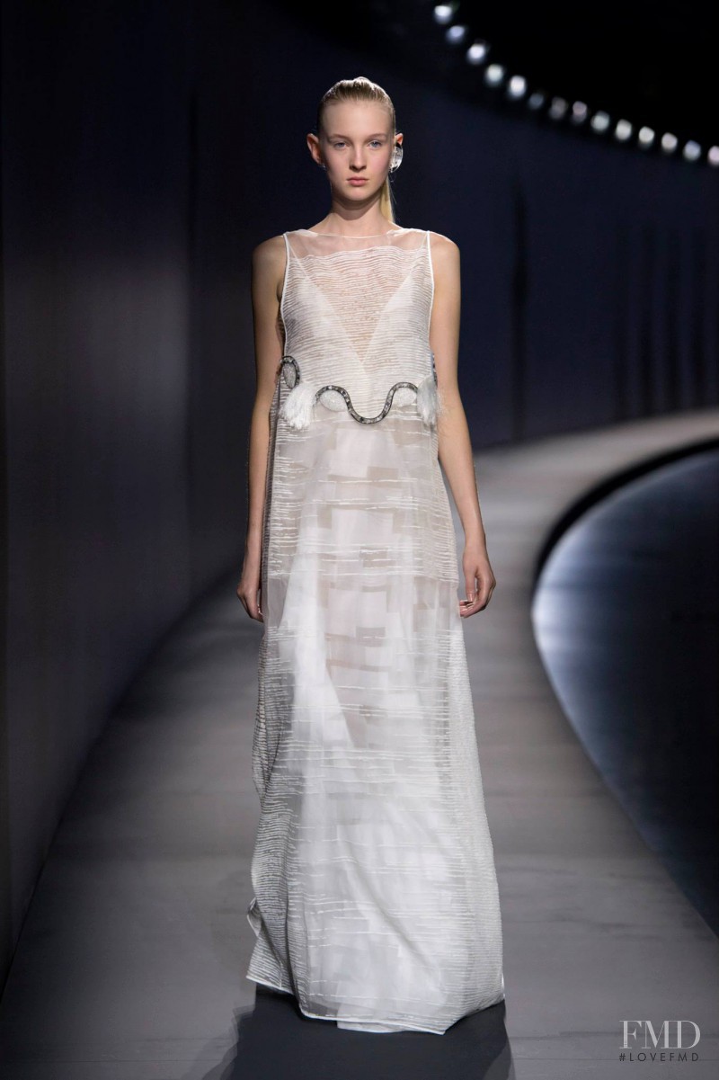 Nastya Sten featured in  the Vionnet fashion show for Spring/Summer 2015