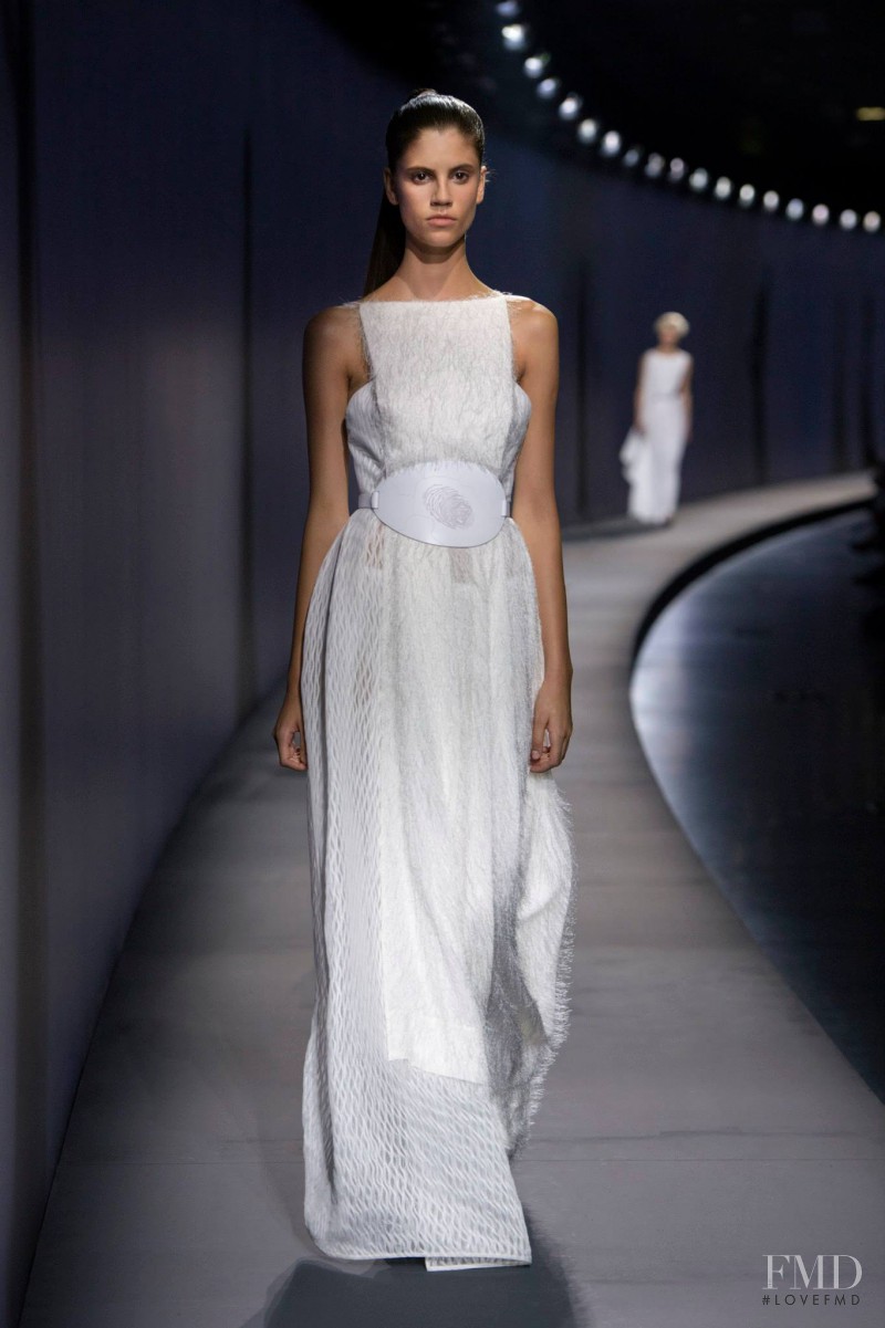 Antonina Petkovic featured in  the Vionnet fashion show for Spring/Summer 2015