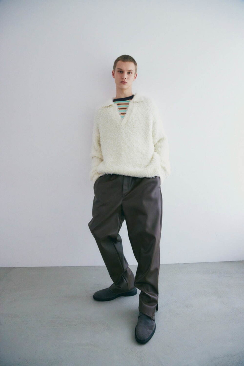 Luke Clod featured in  the Cinoh lookbook for Autumn/Winter 2025