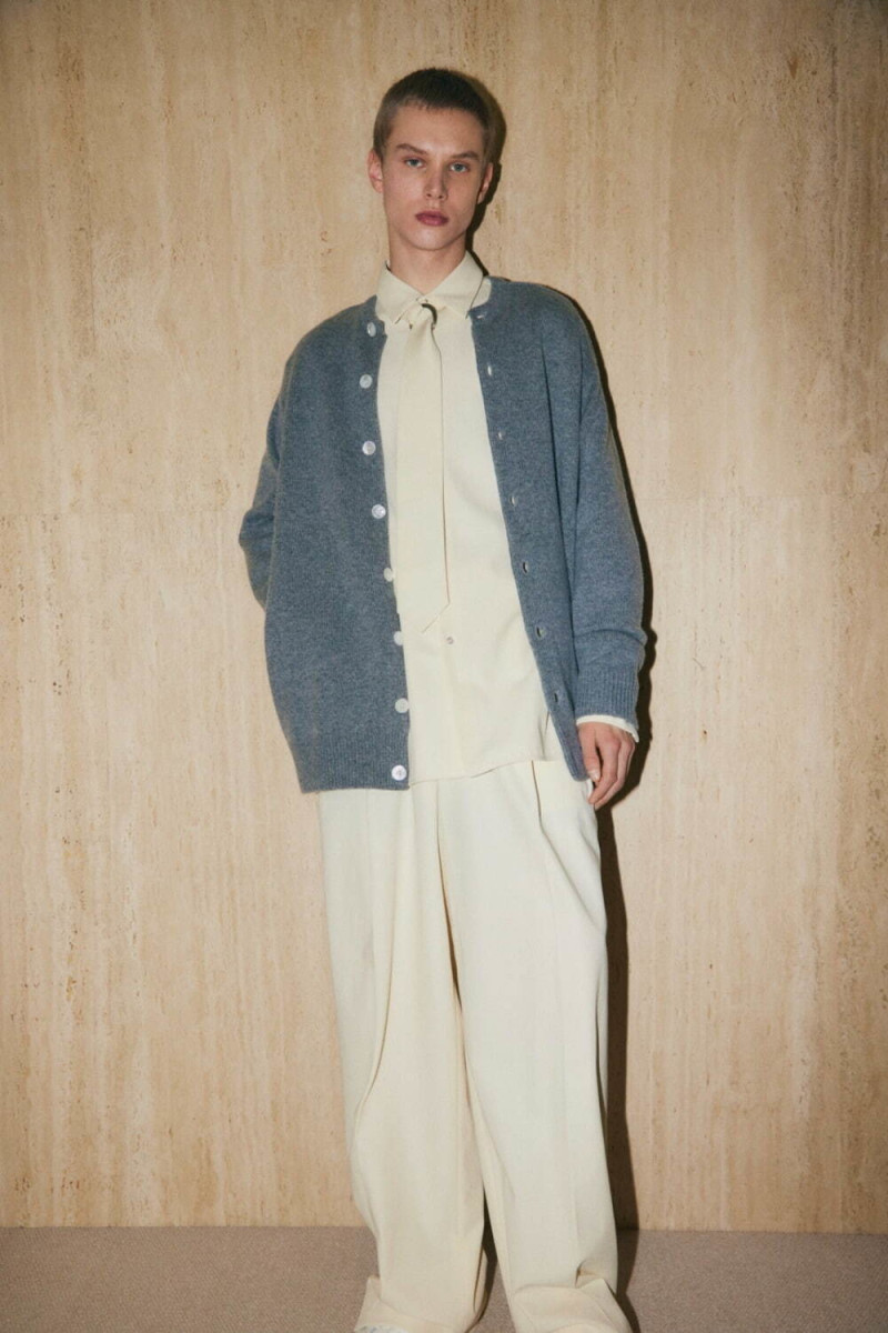 Luke Clod featured in  the Cinoh lookbook for Autumn/Winter 2025