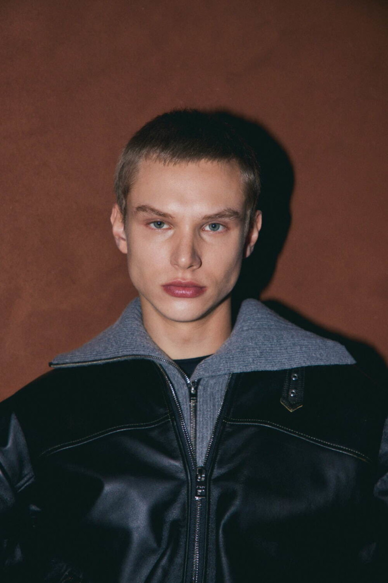 Luke Clod featured in  the Cinoh lookbook for Autumn/Winter 2025