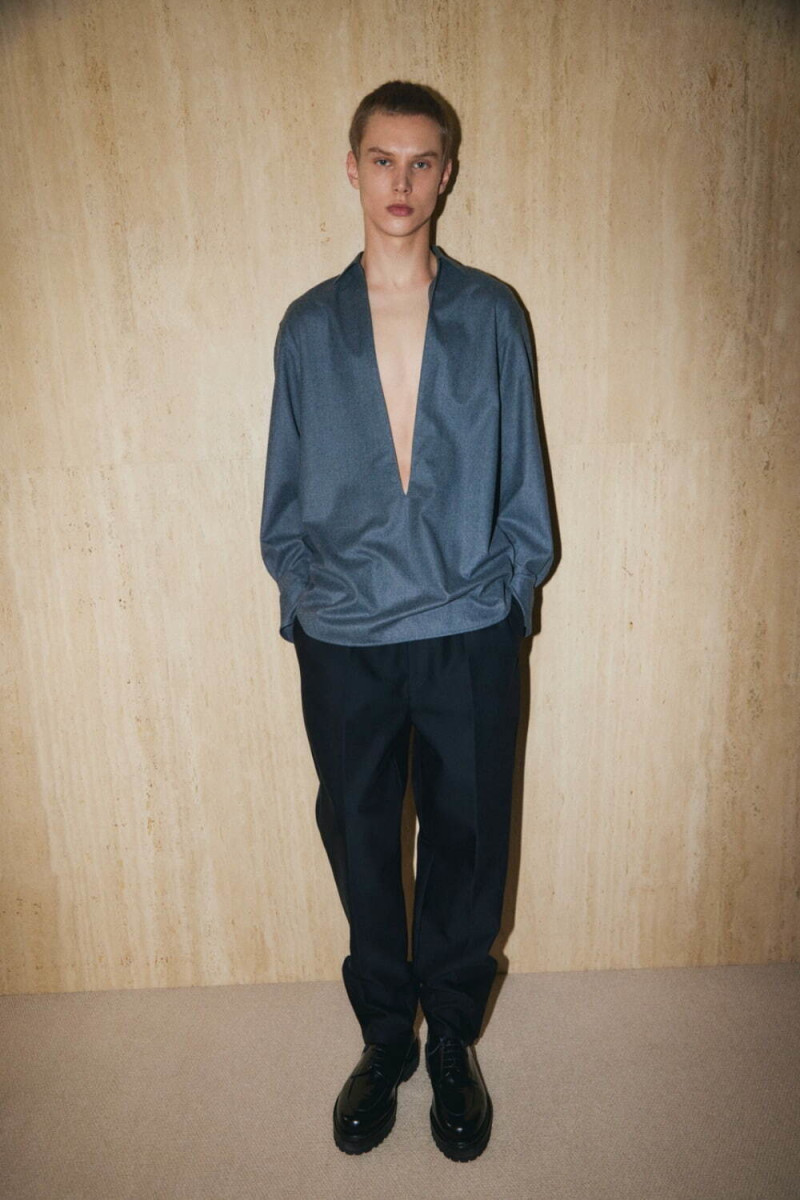 Luke Clod featured in  the Cinoh lookbook for Autumn/Winter 2025