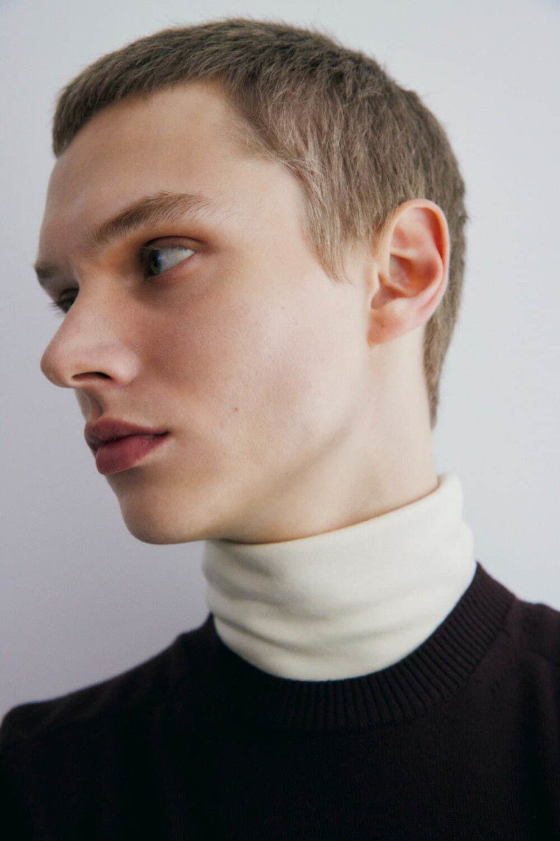 Luke Clod featured in  the Cinoh lookbook for Autumn/Winter 2025